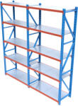 HD Regal FLEX300-W305 Salgó polcrendszer KOMPLETT 3 m (300 x 60 cm / 5 polc)