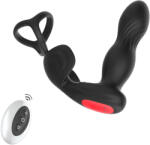 Mroow - inel vibrator pentru prostată (negru) (5999576182492)