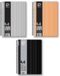 Paperland Caiet A4 cu spira, 120 file, hartie 90 g/mp, coperta plastic PP500, Paperland Exklusiv (24000463)