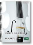 Paperland Caiet muzica A4 cu spira, 36 file, hartie 80 g/mp, Paperland (24000069)