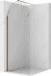 Mexen Kioto-Q Perete de duș Walk-in 90 x 200 cm, transparent 8 mm, aur roz - 800-090-101-60-00-Q (800-090-101-60-00-Q)