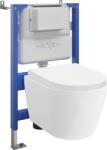 Mexen Carmen set încastrat WC cadru pneumatic Tex Air XS-F cu vas WC și capac cu închidere lentă, alb - 610830880200A (610830880200A)