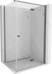 Mexen Mist-F cabina de duș pliabilă dreapta 105 x 85 cm, transparentă, gri armat periat - 8A6T-105-085-66-00-P (8A6T-105-085-66-00-P)