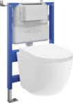 Mexen Lena set încastrat WC cu cadru pneumatic Tex Air XS-F cu vas WC și capac cu cădere lentă, alb - 610830220200A (610830220200A)