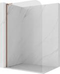 Mexen Kioto-P L perete de duș Walk-in 80 x 200 cm, transparent 8 mm, aur roz - 800-080-103-60-00-P (800-080-103-60-00-P)