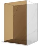 Mexen Kioto panou de duș freestanding 120 x 200 cm, bronz 8 mm, alb - 800-120-002-20-32 (800-120-002-20-32)