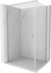 Mexen Mist-B cabina de duș batantă 75 x 85 cm, transparent, nichel periat - 8A2T-075-085-97-00 (8A2T-075-085-97-00)