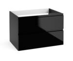 ArtDef Mosdókagyló szekrény MODUS BLACK D80 | 80 cm (265-D-08003)