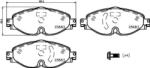 BREMBO fékbetét készlet P85 147X