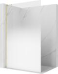 Mexen Kioto L Panou de duș Walk-in 90 x 200 cm, ombre alb 8 mm, auriu - 800-090-103-50-86 (800-090-103-50-86)