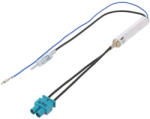 4CarMedia Antenna adapter fantomtáp dupla fakra - DIN (ZRS-SAF2-DIN)