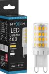 Mexen Aura LED izzó G9, 4W, Meleg - 3000K, 480 lm - L121-G9-0430-01 (L121-G9-0430-01)