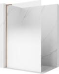 Mexen Kioto L Walk-in 70 x 200 cm-es zuhanyfal, fehér ombre, 8 mm, sárgaréz, kefélt - 800-070-103-65-86 (800-070-103-65-86)