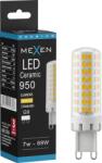 Mexen Aura LED izzó G9, 7W, Meleg - 3000K, 950 lm - L121-G9-0730-01 (L121-G9-0730-01)