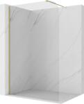 Mexen Kioto-P Walk-in zuhanyfal 120 x 200 cm, átlátszó 8 mm, arany - 800-120-101-50-00-P (800-120-101-50-00-P)