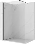 Mexen Kioto-P Walk-in zuhanyfal 130 x 200 cm, átlátszó 8 mm, fekete - 800-130-101-70-00-P (800-130-101-70-00-P)