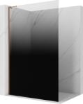 Mexen Kioto L Walk-in zuhanyfal 70 x 200 cm, fekete ombre 8 mm, rózsaarany - 800-070-103-60-76 (800-070-103-60-76)
