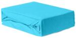 Brius Cearceaf Brius cu elastic Jersey, 100x200, 50% poliester , 50% bumbac, Material moale si prietenos cu pielea, Turcuaz (BB5942632015111RIZ)