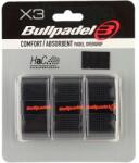 Siux Bullpadel HaC Padel Overgrip / fekete / 3db/csomag / fedőgrip (478670)