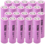 Green Cell 20 db Greencell Li-Ion cella pack ICR18650-26H 2600mAh 3.7V 20GC18650NMC26 (36677)