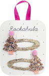  Rockahula Kids Hajcsat szett - Rose Gold Karácsonyfa, 2 db-os