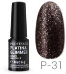 Profinails Platina Glimmer LED/UV lakkzselé 6gr P-31 (13069)