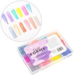 GNB-LAB Színes Dual Form felső sablon készlet - 12 forma - 288 db (5903990597718)