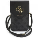 Guess Geanta Universala pentru Telefon, Guess, 4G Grained Classic Logo, Neagra