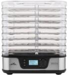 ETA Uscator de fructe ETA Secca Premium ETA9301 90000, 380W, 8 site inox, 35-75°C, timer 1-24 ore, argintiu (ETA930190000) Uscator de fructe