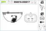 VALEO Mecanism actionare geam VALEO 850017 (850017)