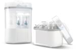 Chicco Sterilizator electric digital Chicco cu uscator biberoane si accesorii mici, 0luni+ (0739210-7) Sterilizator electronic