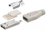 Goobay Conector USB A tata cu lipire Goobay (16774)