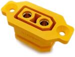 AMASS Conector alimentare DC XT90 30A 500V soclu mama panou 2 pini AMASS XT90E-F (XT90E-F)