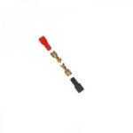 GBC Set papuci electrici izolati mama 4.8x0.5mm 2buc rosu si negru GBC 18.3809. 20-2 (18.3809.20-2) - balutatech