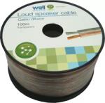 Well Cablu difuzor transparent 2x0.35mm CCA Well LSP-CCA0.35TT-100-WL (LSP-CCA0.35TT-100-WL) - balutatech