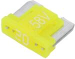 ESKA Siguranta 20A 58VDC auto 11mm aliaj de staniu ESKA 341731-58V (341731-58V) - balutatech
