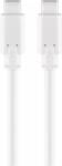 Goobay Cablu USB Type C Generatia 1 tata-tata 1m alb GOOBAY (67194) - balutatech