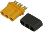 AMASS Conector alimentare DC mufa MR30 mama 3pin 15A 500V lipire pe cablu AMASS MR30-FB (MR30-FB) - balutatech