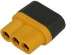 AMASS Conector alimentare DC mufa MR60 mama 3pin 30A 500V lipire pe cablu AMASS MR60-F (MR60-F) - balutatech