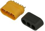 AMASS Conector alimentare DC mufa MR60 tata 3pin 30A 500V lipire pe cablu AMASS MR60-M (MR60-M) - balutatech