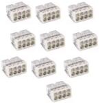 WAGO Set 10 conectori doza Ultra-slim 8x2.5mm2 WAGO 2273-208-10 (23293)