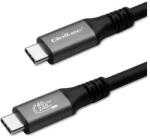 Qoltec Cablu USB-C 4.0 - USB-C 4.0 1m PD 240W 4K 8K 40Gbps Thunderbolt 3 Thunderbolt 4 QOLTEC 50669 (23144)