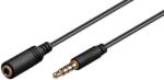 Goobay Cablu prelungitor 4 pini 3.5 mm stereo tata la 3.5 mm stereo mama 1m iPhone iPad iPod Goobay (62477) - balutatech