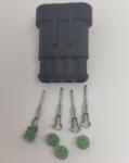 TE Connectivity Set conector cablu Superseal 1.5 tata mufa 4 pin 4 pini inclusi + 4 garnituri incluse IP67 TE Connectivity 282106-1-SET-M (20318)