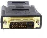 Well Adaptor HDMI 19 pini mama - DVI-D 24+1 pini tata aurit Well (ADAPT-HDMIF/DVIM-GD-WL) - balutatech