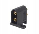 AMASS Soclu alimentare DC XT60 tata 2 pini lipire neagra 30A 500V XT60C-M AMASS (XT60C-M) - balutatech
