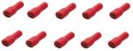 Mutlusan Electric Set 10 papuci auto mama completi izolati 0.5-1.5mm2 0.8x6.35mm rosii Mutlusan FFD-1638-10 (FFD-1638-10)