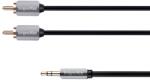 Krüger&Matz Cablu Jack audio 3.5 mm la 2x RCA 3m STEREO Profesional KrugerMatz (KM0311)