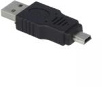 VCOM Adaptor USB 2.0 USB A tata - mufa tata USB B mini mufa nichelat VCOM CA412-PB (17720)