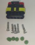 TE Connectivity Set conector cablu Superseal 1.5 mama mufa 5 pin 5 pini inclusi + 5 garnituri incluse IP67 TE Connectivity 282089-1-SET-F (282089-1-SET-F) - balutatech